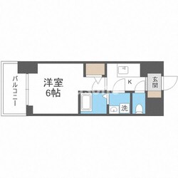 エスリードレジデンス大阪本町の物件間取画像